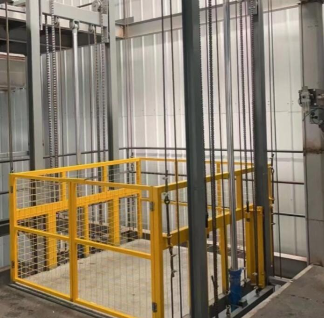 让胡路导轨式升降机一般加工周期